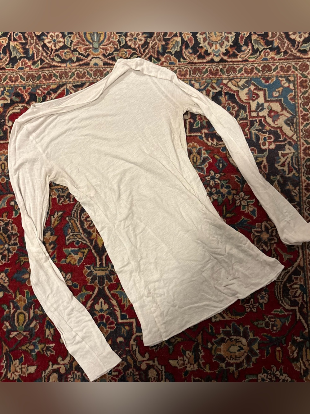 intimissimi Cream Long-Sleeve Slim Fit Top